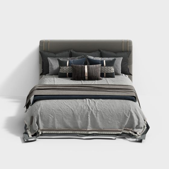 Nouvelle chambre chinoise MasaSanty/Massa Santi, chambre principale, lit double 【Wanton Zero One】