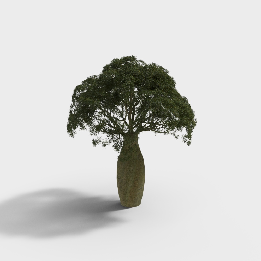Tropical Essence Tree 3D model