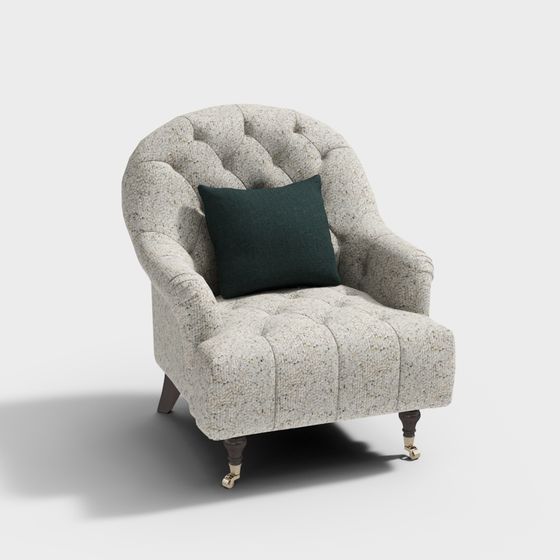 Vintage Sofa Chair 3D model