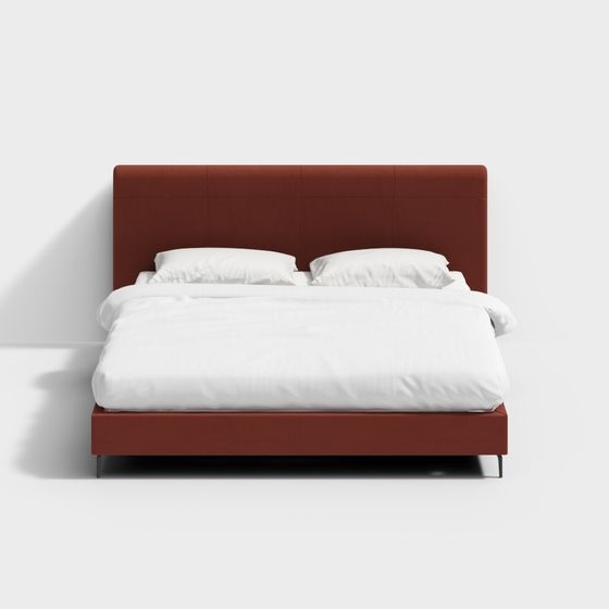 Urban Comfort Bed 3D model