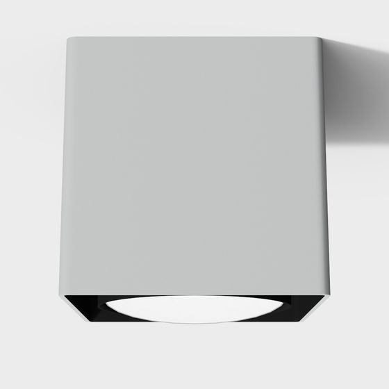 Cube Beam 3D model in Modern Minimalist Design