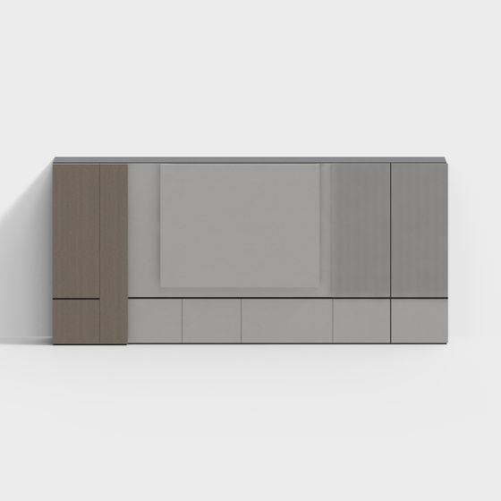Urban Elegance Sideboard 3D model for Modern Interiors