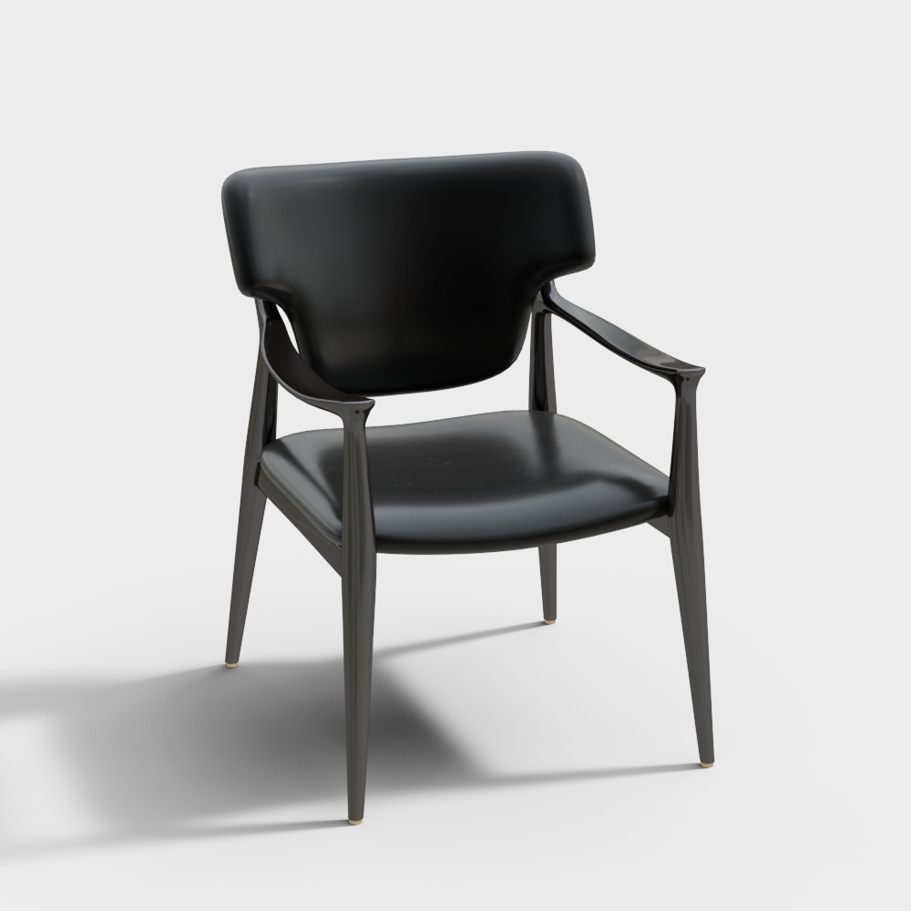 Modern Single Chair - Dark Single Chair