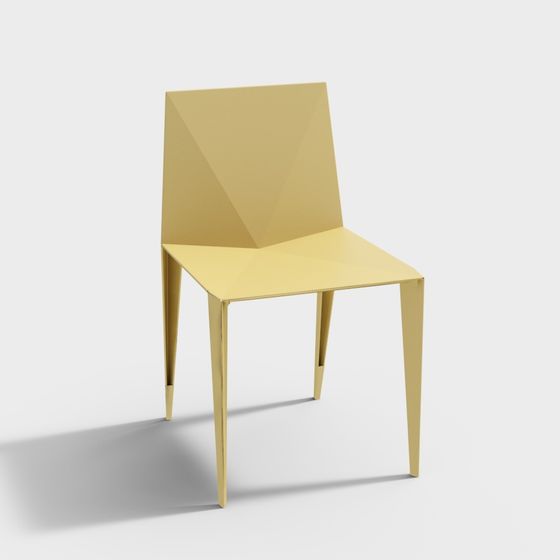 Geometric Abstract Chair 3D model