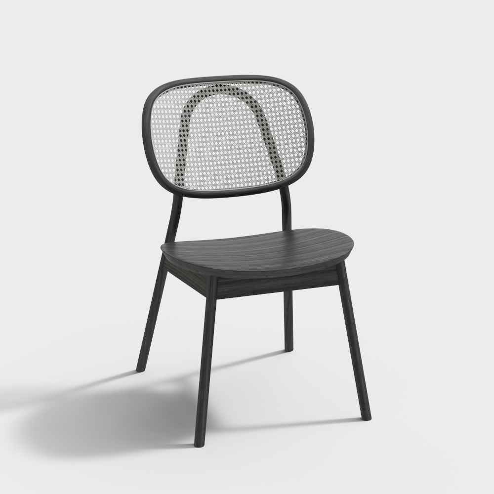 Urban Luxury Chair 3D Model – Nordic Minimalist Design