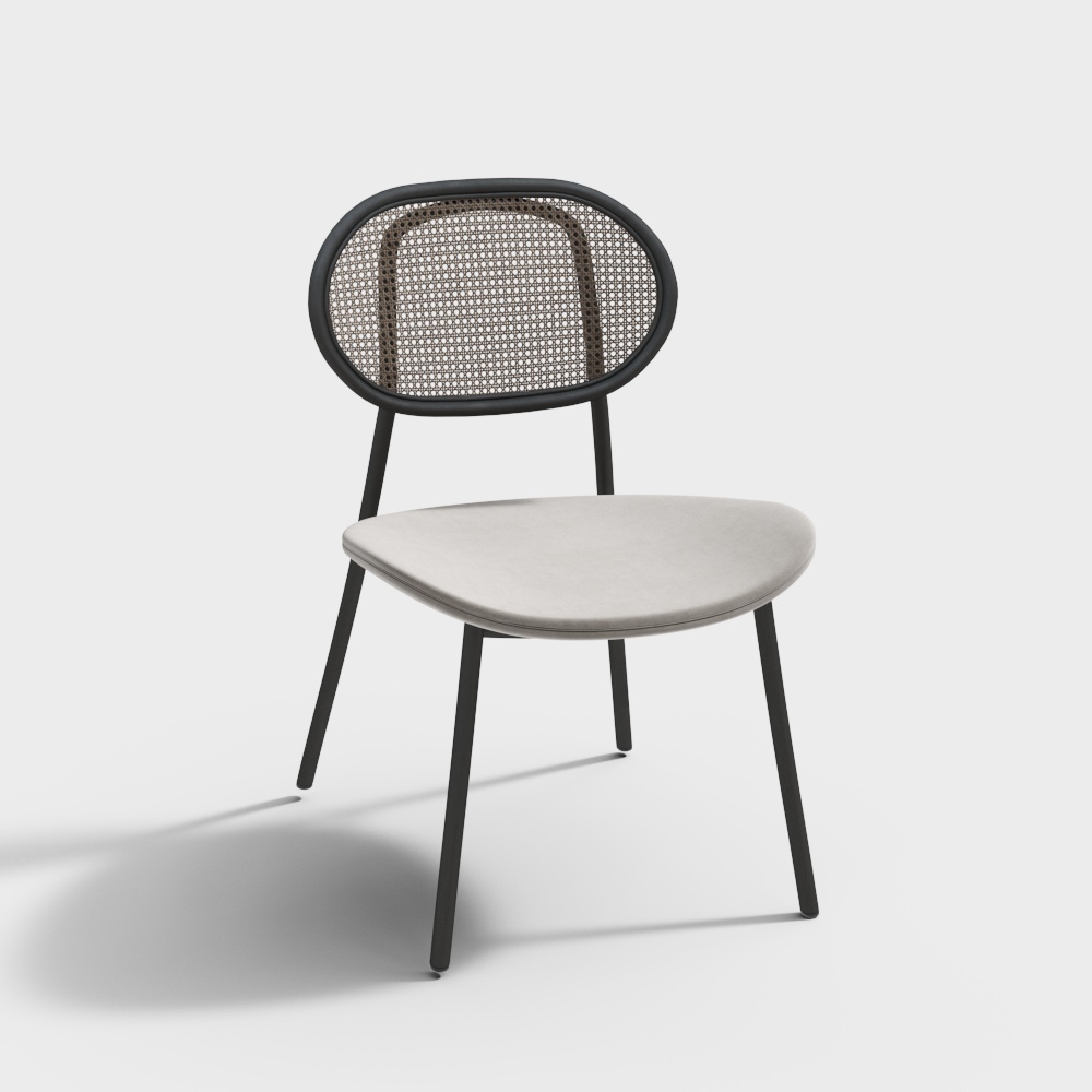 Moderner Sessel – Sessel mit hohler Rückenlehne