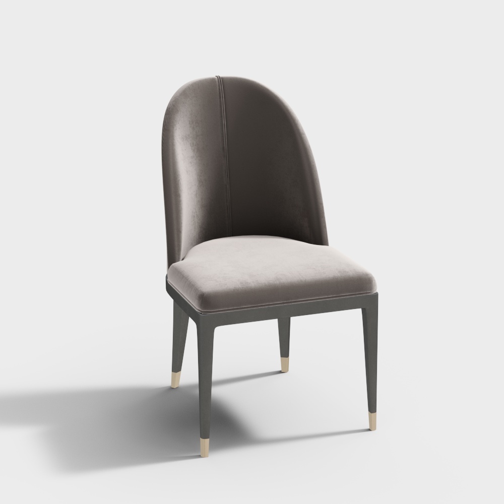 Modern Single Chair - Modern High Back Chair