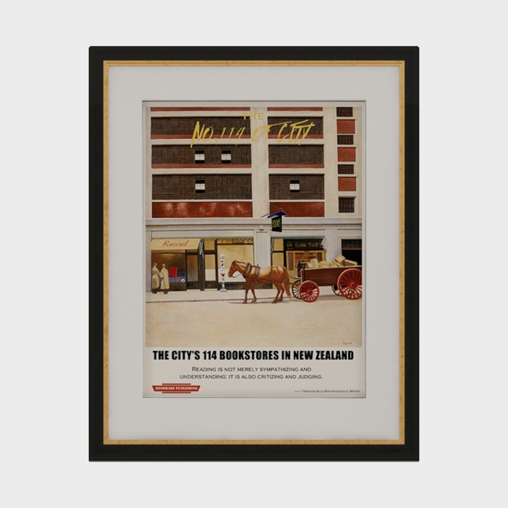 Европейские винтажные постеры Giangari украшают учебный уголок - А 40x50