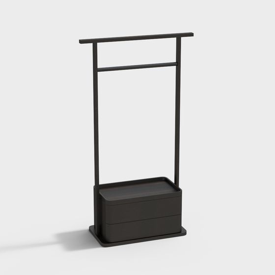 Stylish Minimalist Hanger 3D model