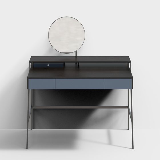 Modern Minimalist Dressing Table 3D model