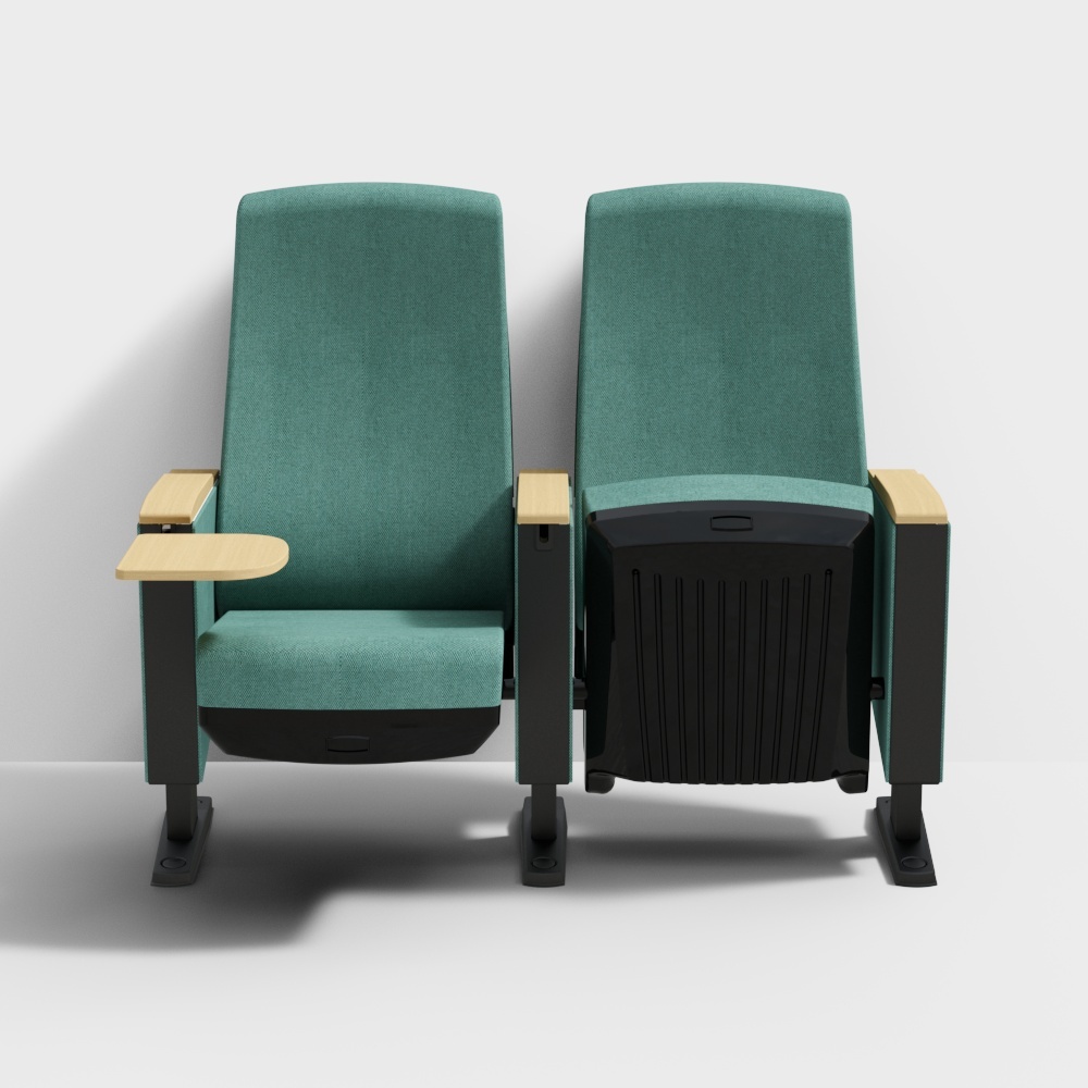 Elegant Low-Poly Chair 3D Model