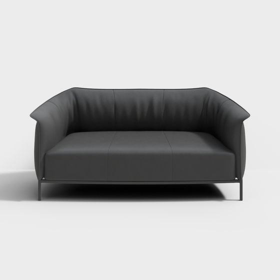 Urban Comfort Sofa 3D model for Modern Spaces