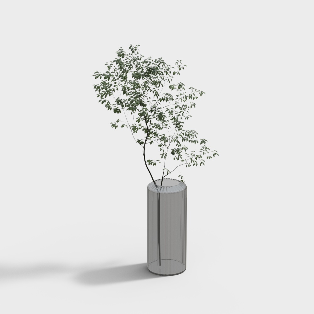 BEST WEST 크리 에이 티브 수직 유리 꽃병 세트 현대 미니멀 거실 건조 꽃병 세트