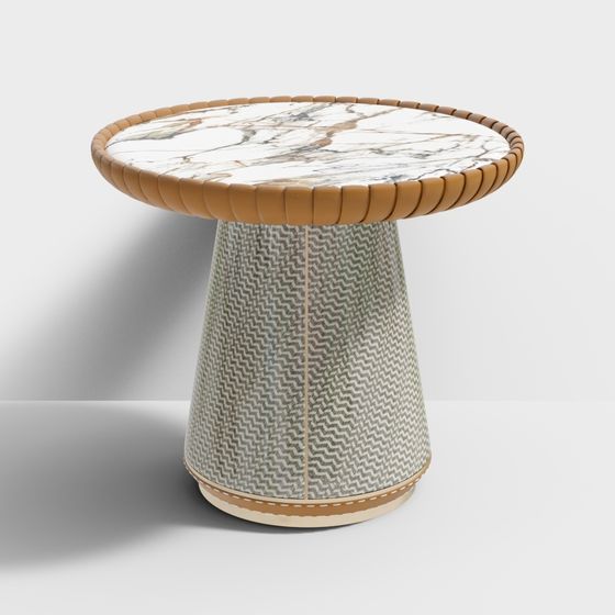 Urban Serenity Side Table 3D model