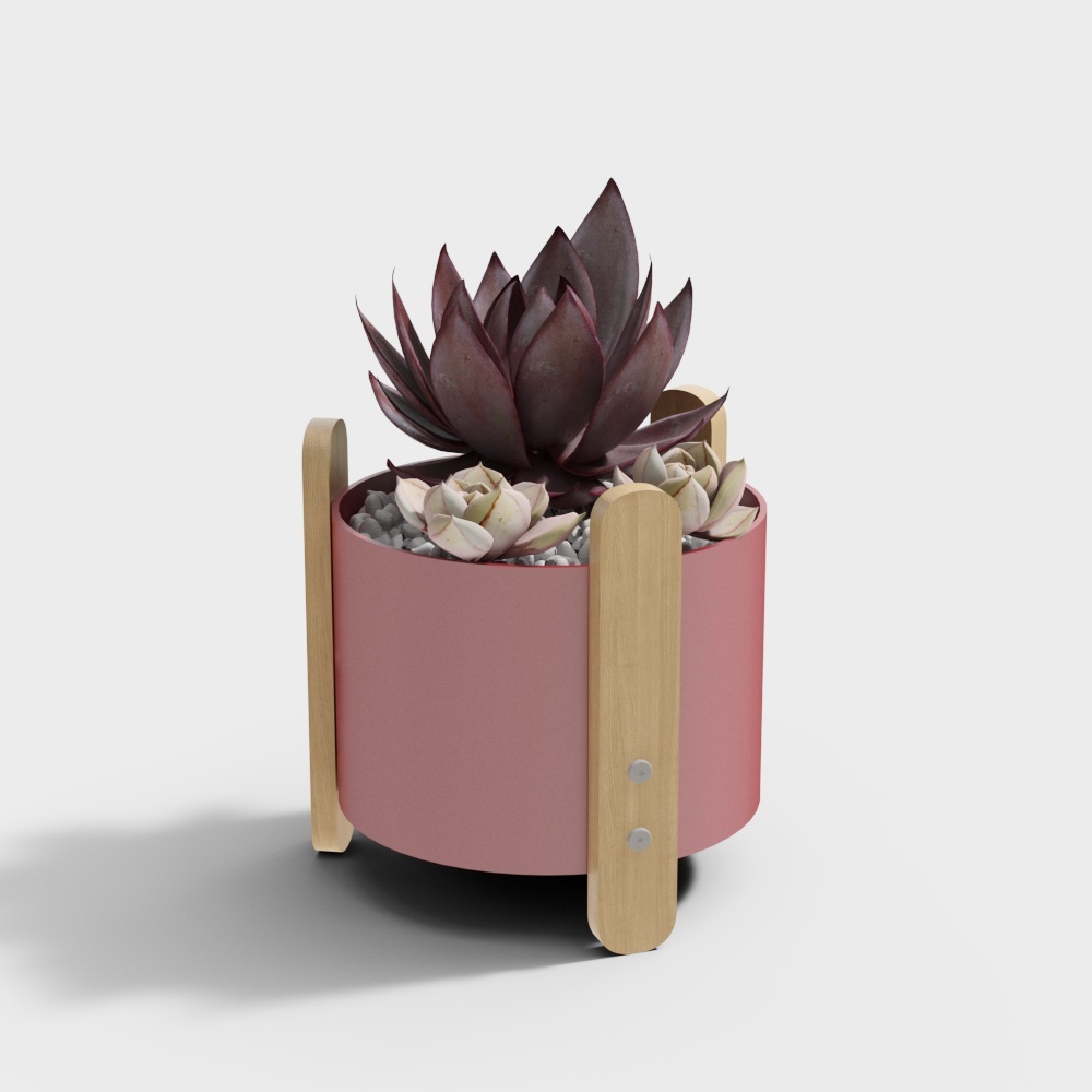 Urban Oasis Planter 3D model