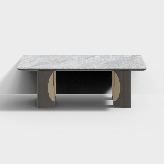 Urban Minimalist Coffee Table 3D model