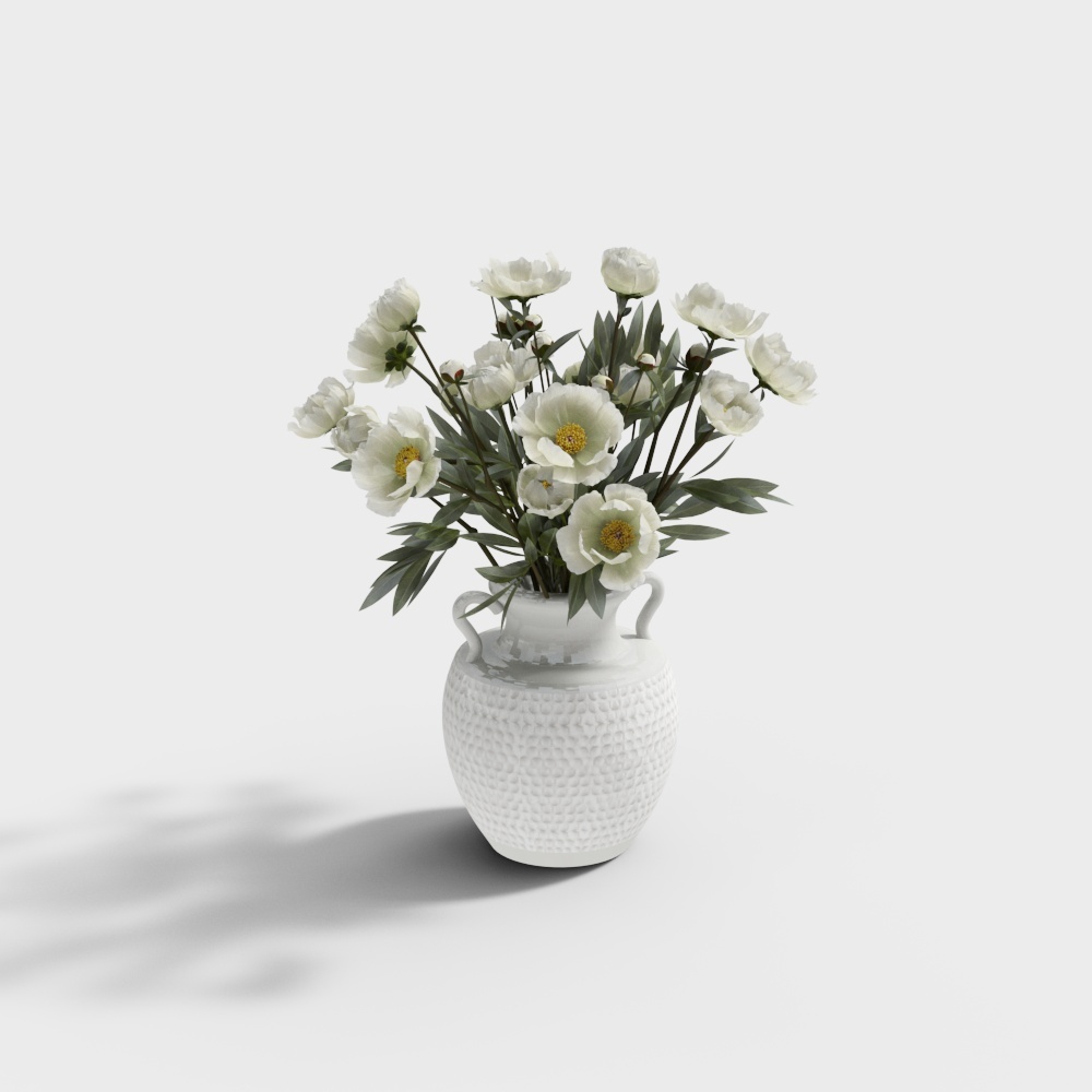 Casa del puerto Jarrón de cerámica colgante simple para el hogar americano Fresh Florist Sylvia-19×22.5cm114918