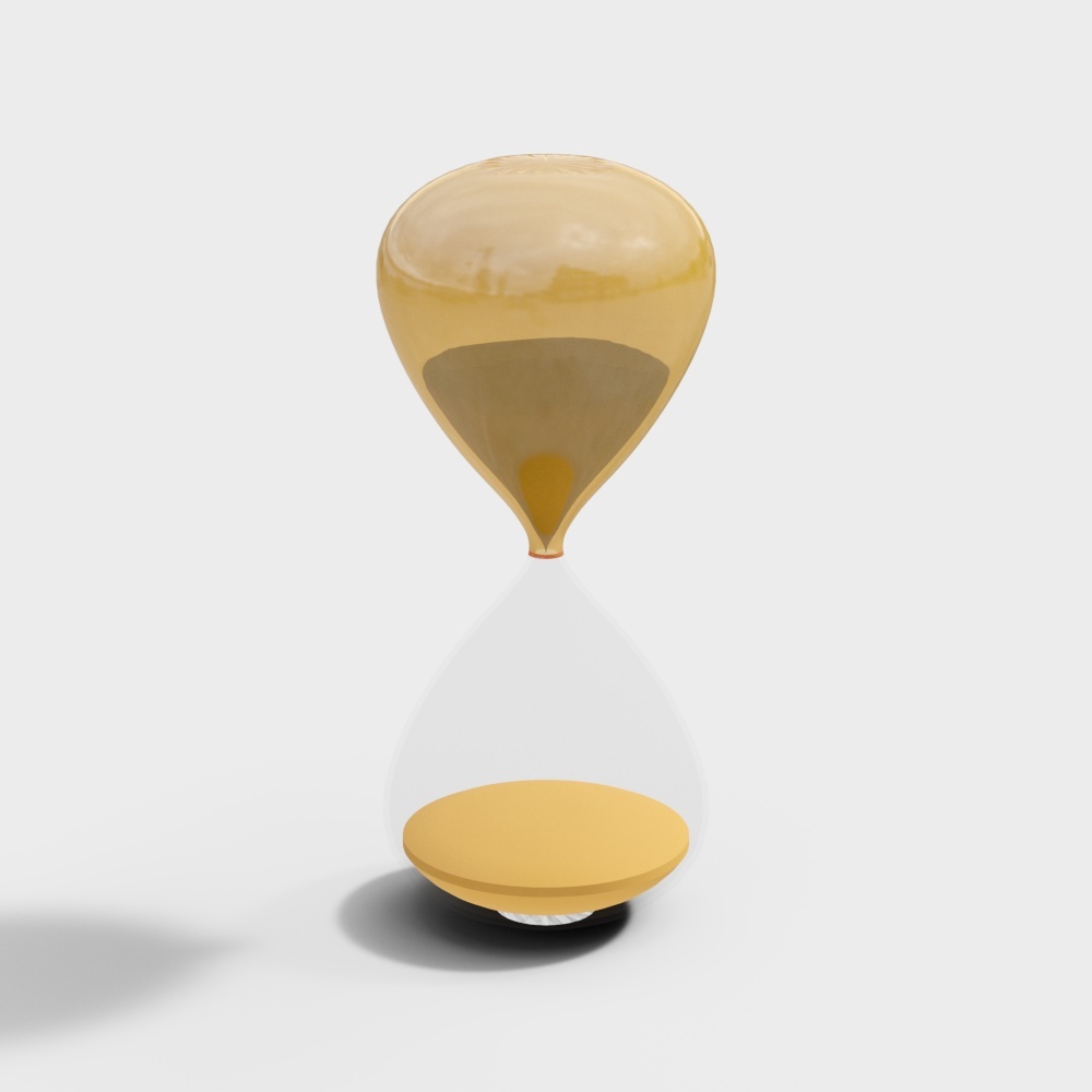 Ordine della Clessidra in Vetro Colorato HAY Danese TIME - Decorazione Casa Stile Nordic - 2019-M-GIALLO