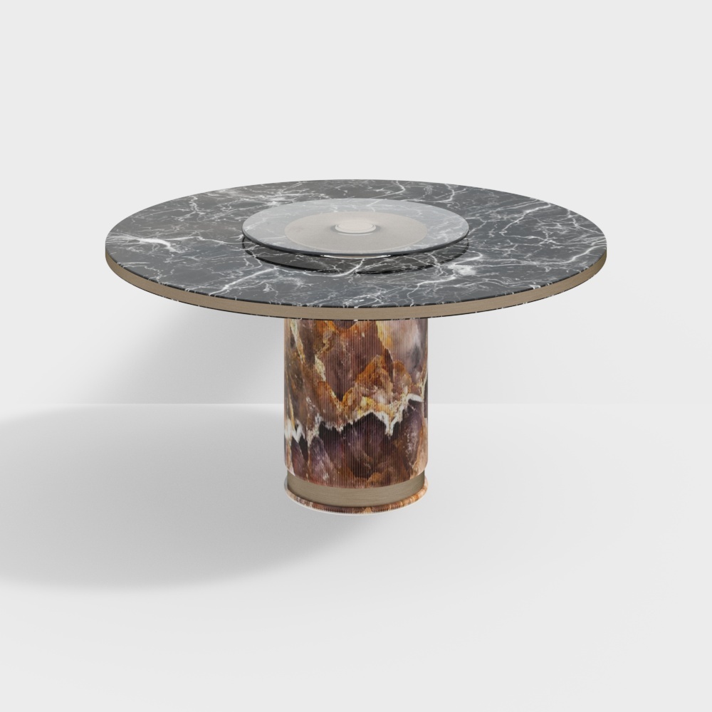 Modern Dining Table - Elemental Round Table