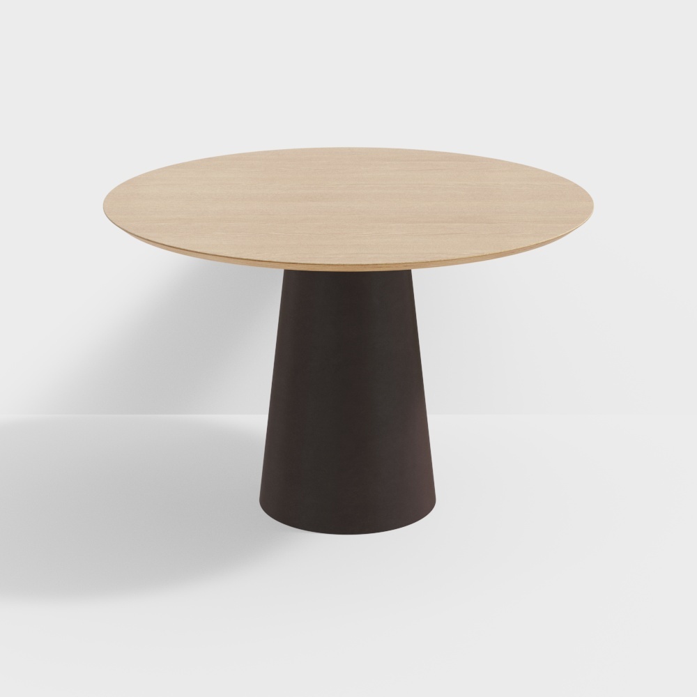 Nordischer Esstisch - Rundtisch