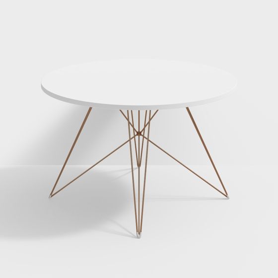 Tavolo da Pranzo Nordico - Tavolo in Marmo Arancione