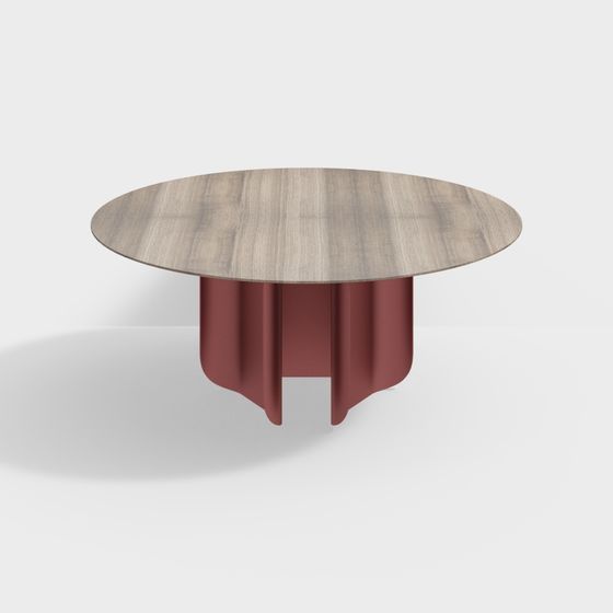 Sleek Dining Table 3D model