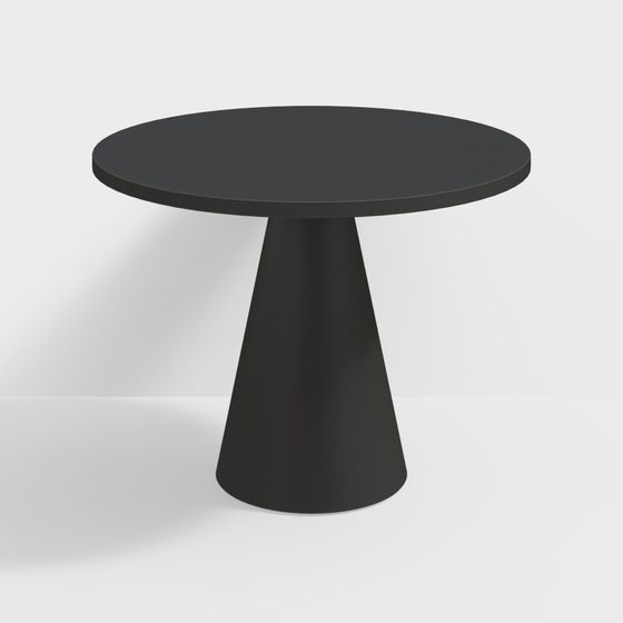Mesa de comedor con geometría de anillo redondo