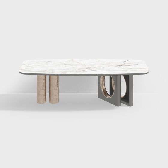 Urban Minimalist Coffee Table 3D model