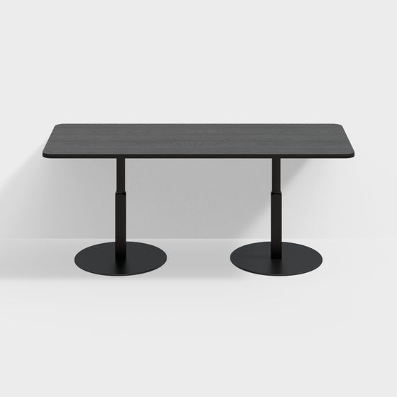 Urban Desk 3D model for Modern Workspaces
