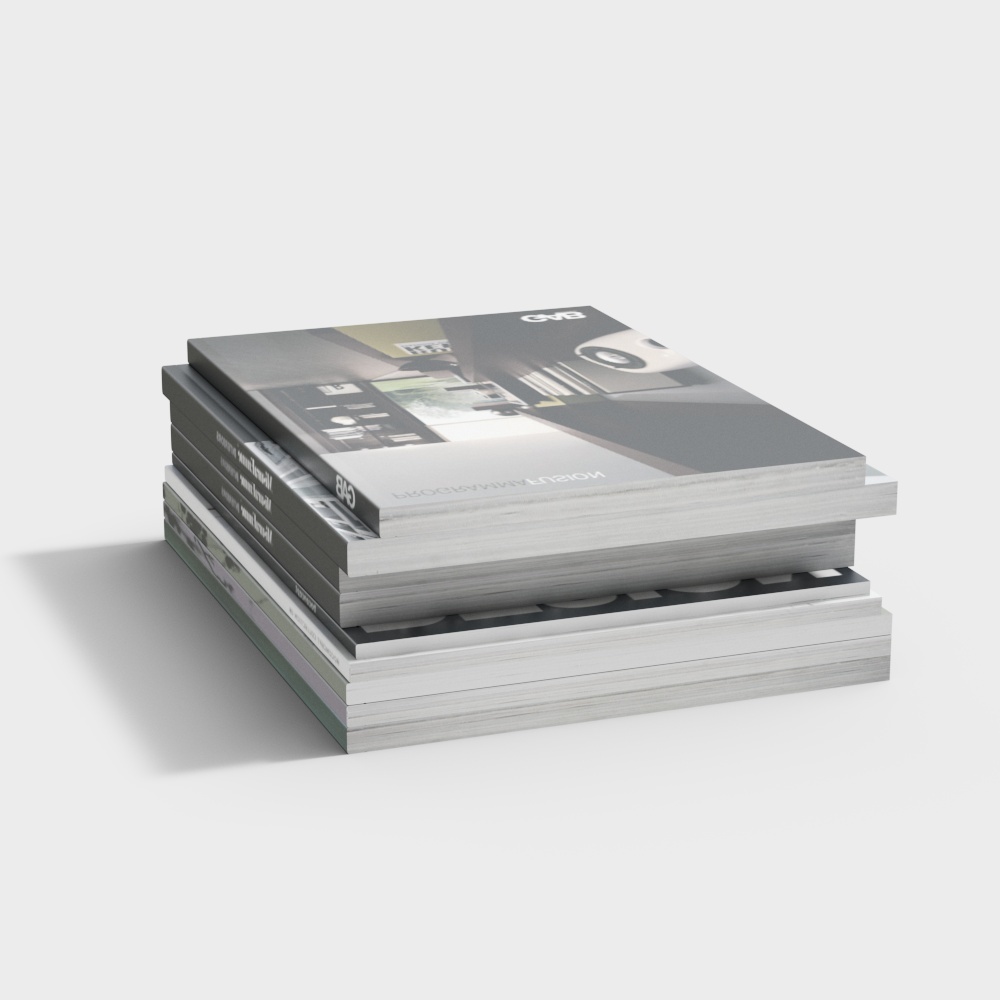 Nostalgic Magazine 3D model