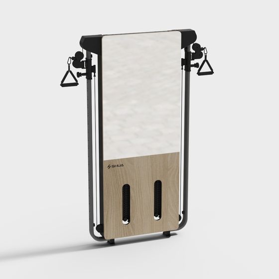 Wall-Mounted Fitness Board 3D model