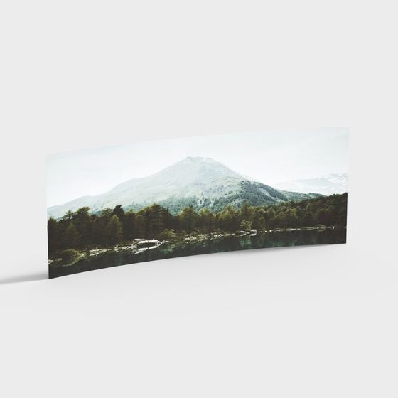 Environment Picture Model 3D for Scenic Design