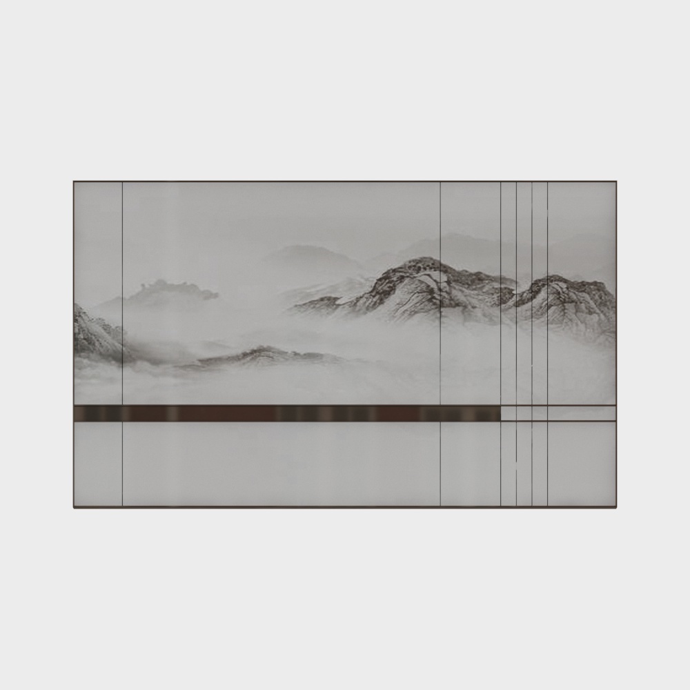 MasaSanty/Massa Saint- New Chinese Bedroom Decorative Paintings