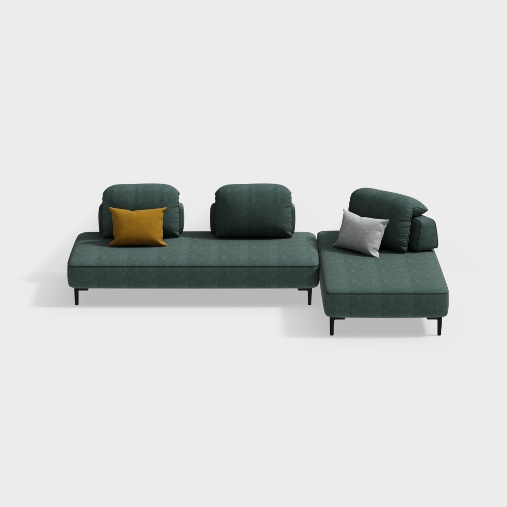 Caen Home - Caen Series - Multiplayer Sofa - 1C-10178A