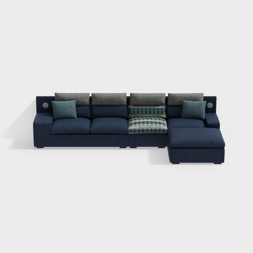 Caen Home - Karan Series - Multiplayer Sofa - 1J-8137A