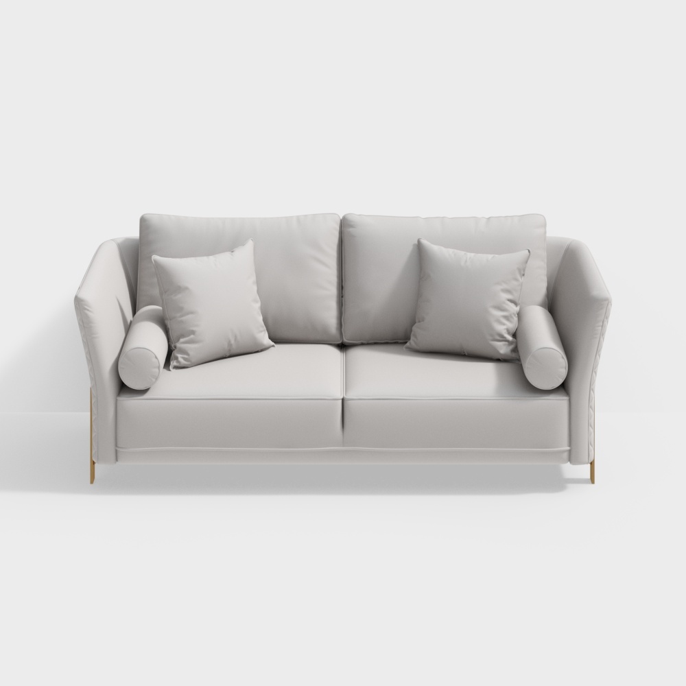 Zhida Home-Zhida Home-Light luxury style sofa three-seater CX2173-D3