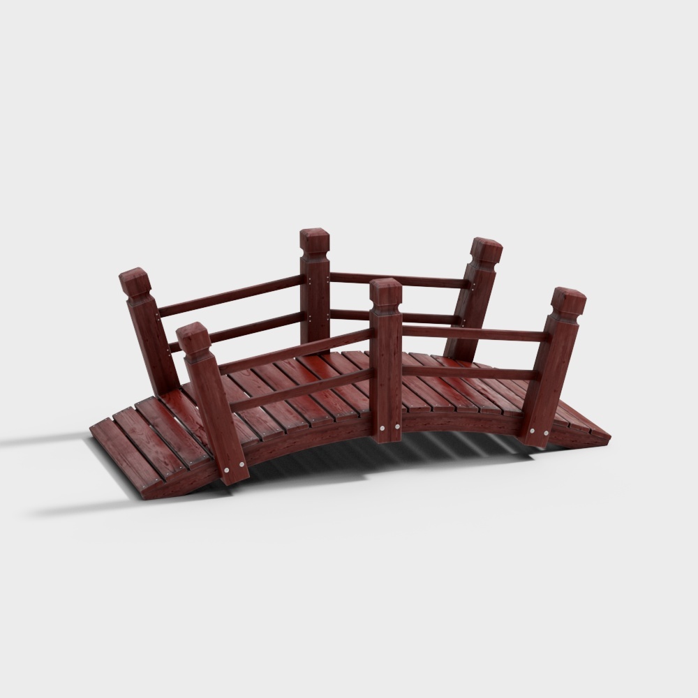 Simple European gallery frame flower frame arch bridge-2