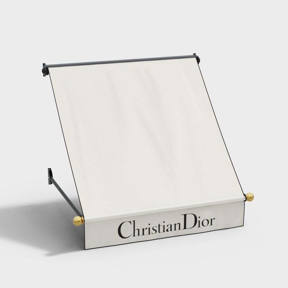 Christian Dior Billboard 3D model for Urban Design