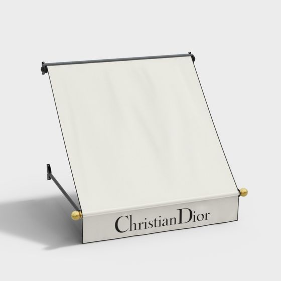 Christian Dior Billboard 3D model for Urban Design