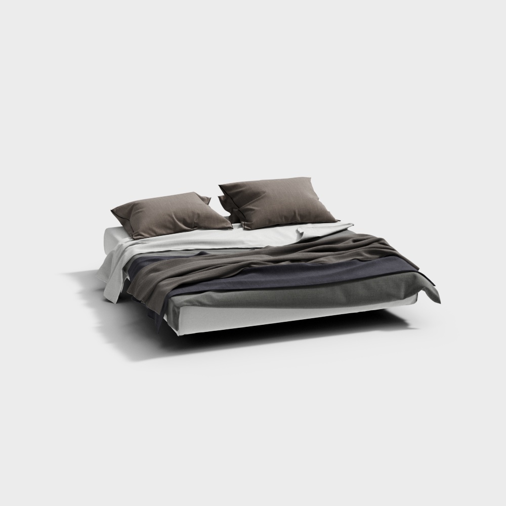 bedding set BED SHEETS with Mattress and pillow, quilt blanket cover plain