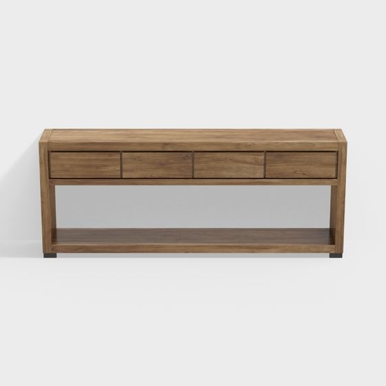 Urban Console Table 3D model