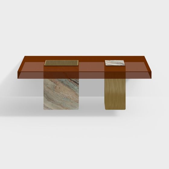 Urban Minimalist Table 3D model
