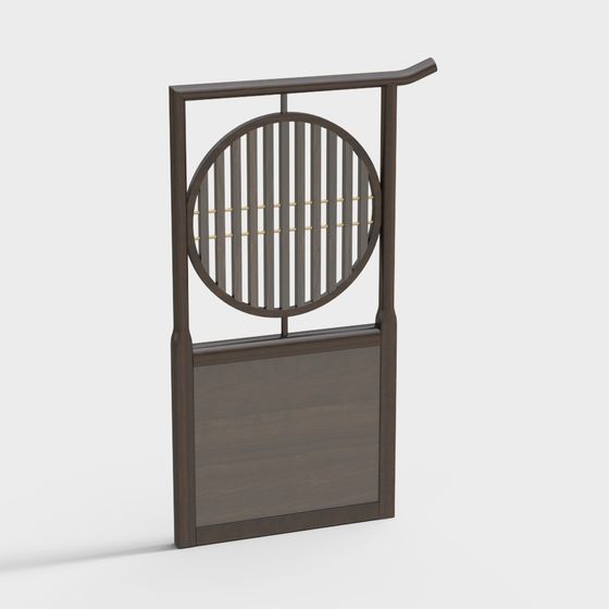 Stylish Eastern-Inspired 3D Model for Creative Projects