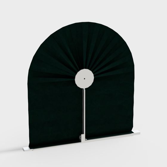 Fan-Shaped Screen 3D model