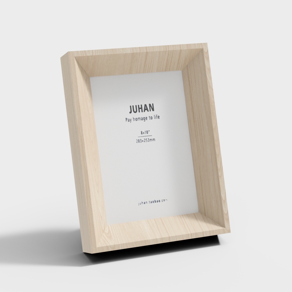 JUHAN Low-Poly Photo Frame 3D model