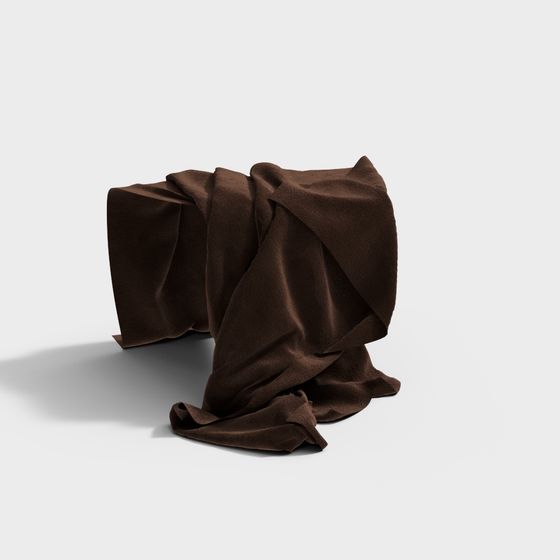 Blanket 3D Model in Black