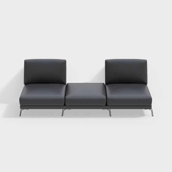Urban Comfort 3D model Sofa for Contemporary Homes