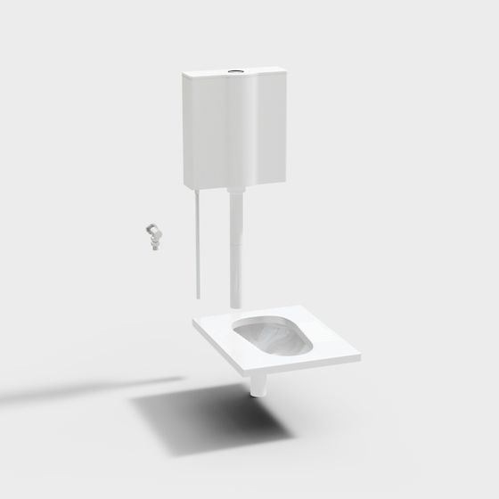 Urban Toilet 3D model