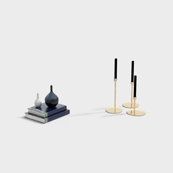 Elegant Low-Poly & High-Detail 3D Model