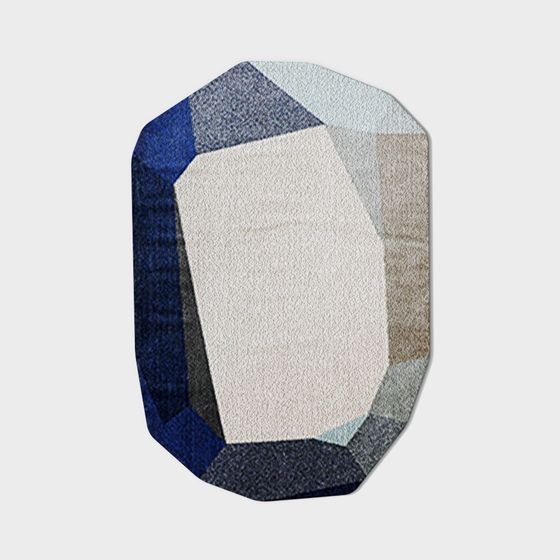 Stylish Geometric Carpet 3D Model for Modern Spaces